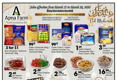 Apna Farm Flyer March 13 to 22