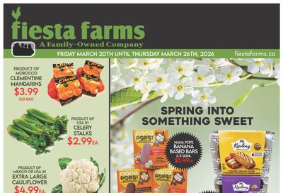 Fiesta Farms Flyer March 20 to 26