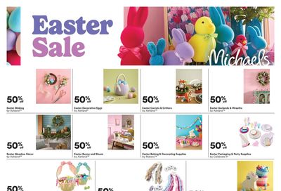 Michael's Flyer March 20 to 26