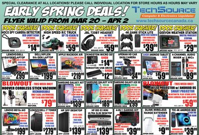 TechSource Flyer March 20 to April 2