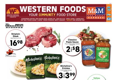 Western Foods Flyer March 20 to 26
