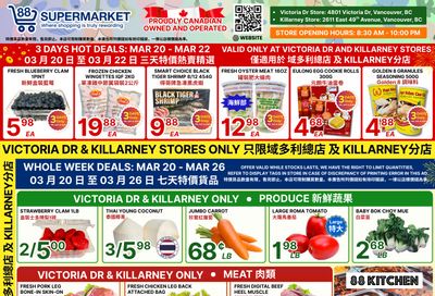 88 Supermarket Flyer March 20 to 26