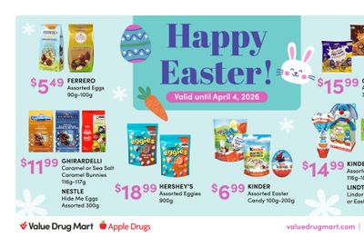 Value Drug Mart Flyer March 22 to April 4