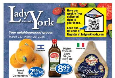 Lady York Foods Flyer March 23 to 29