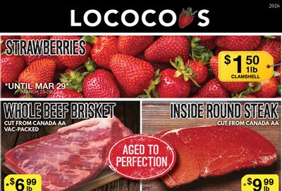 Lococo's Flyer March 23 to 26