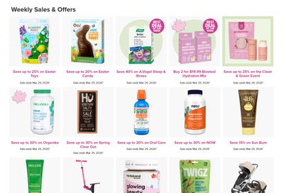 Well.ca Weekly Sales March 23 to 29