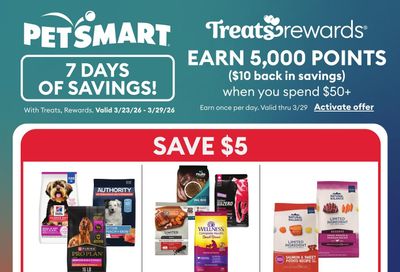 PetSmart Flyer March 23 to 29