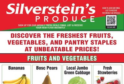 Silverstein's Produce Flyer March 24 to 28