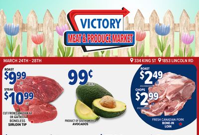 Victory Meat Market Flyer March 24 to 28