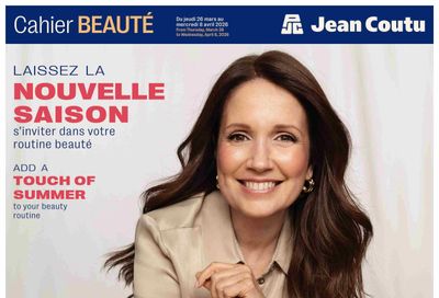 Jean Coutu Beauty Flyer March 26 to April 8