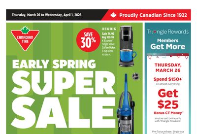 Canadian Tire (Atlantic) Flyer March 26 to April 1