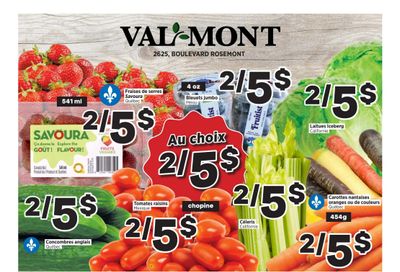 Val-Mont Flyer March 26 to April 1