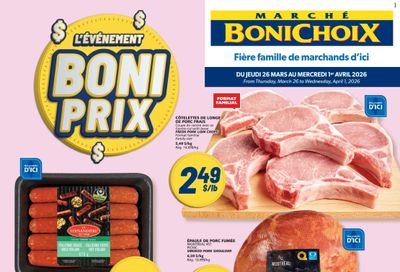 Marche Bonichoix Flyer March 26 to April 1