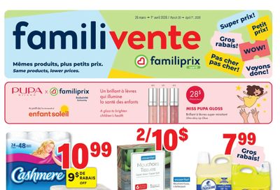 Familiprix Sante Flyer March 26 to April 1