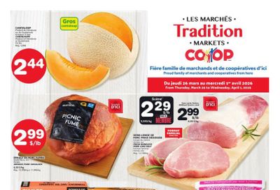 Marche Tradition (NB) Flyer March 26 to April 1