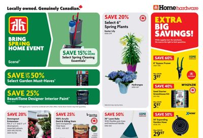 Home Hardware (BC) Flyer March 26 to April 8