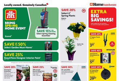 Home Hardware (Atlantic) Flyer March 26 to April 8