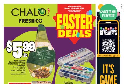 Chalo! FreshCo (ON) Flyer March 26 to April 1