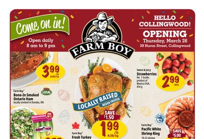 Farm Boy (Collingwood) Flyer March 26 to April 1