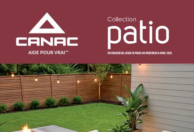 Canac Flyer March 26 to April 8