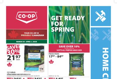 Co-op (West) Home Centre Flyer March 26 to April 1