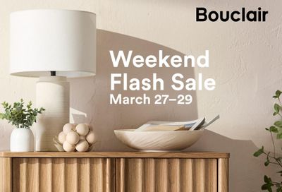 Bouclair Flyer March 27 to 29