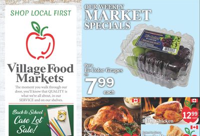 Village Food Markets Flyer March 25 to 31