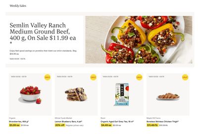 Whole Foods Market (West) Flyer March 25 to 31