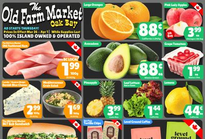 The Old Farm Market (Victoria) Flyer March 26 to April 1