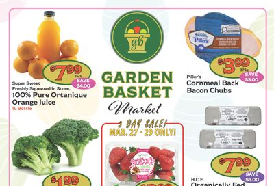 The Garden Basket Flyer March 26 to April 1