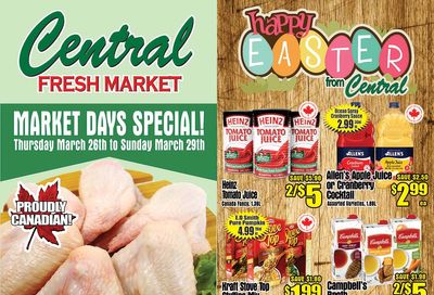Central Fresh Market Flyer March 26 to April 2