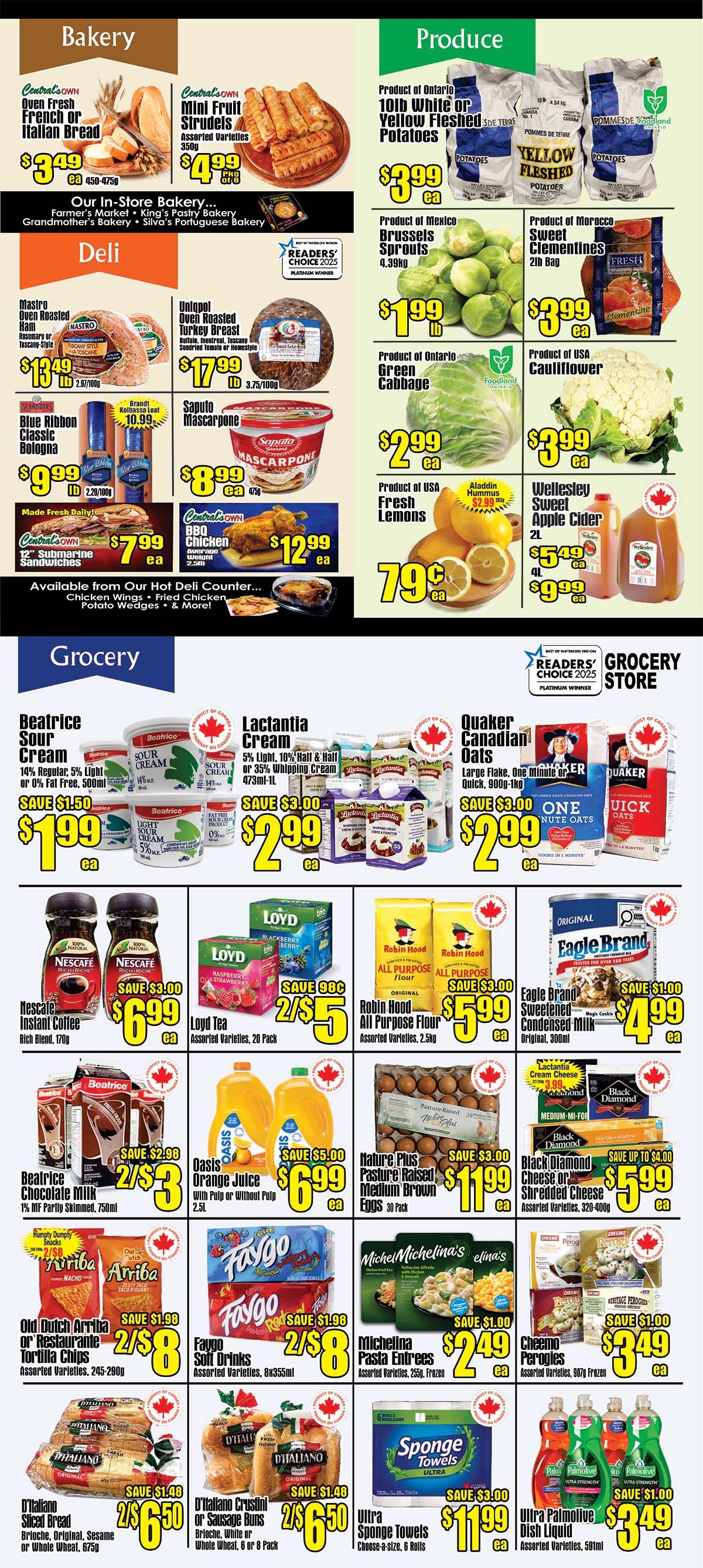 Central Fresh Market Flyer March 26 to April 2