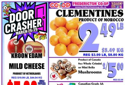 Fredericton Co-op Flyer March 26 to April 1