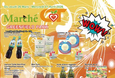 Marche C&T (Greenfield Park) Flyer March 26 to April 1