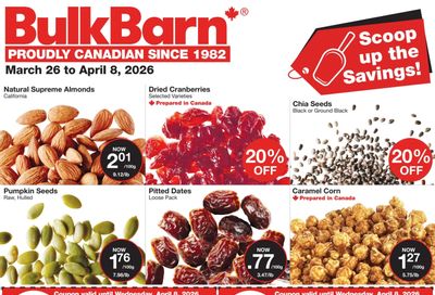 Bulk Barn Flyer March 26 to April 8