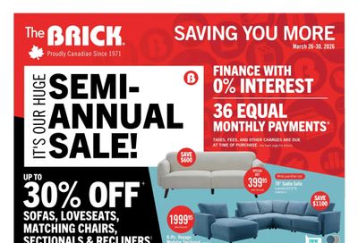 The Brick Flyer March 26 to 30