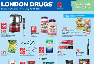 London Drugs Weekly Flyer March 27 to April 1
