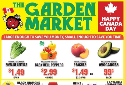 The Garden Market Flyer June 26 to July 2