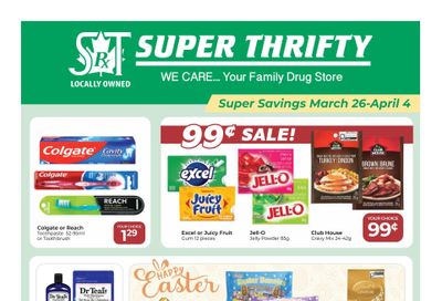 Super Thrifty Flyer March 26 to April 4