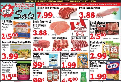 Sal's Grocery Flyer June 26 to July 2