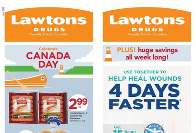 Lawtons Drugs Flyer June 26 to July 2