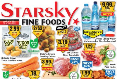 Starsky Foods Flyer March 26 to April 1
