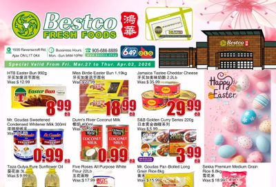 BestCo Food Mart (Ajax) Flyer March 27 to April 2