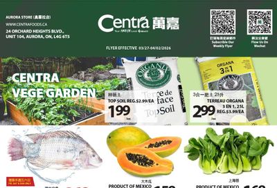 Centra Foods (Aurora) Flyer March 27 to April 2