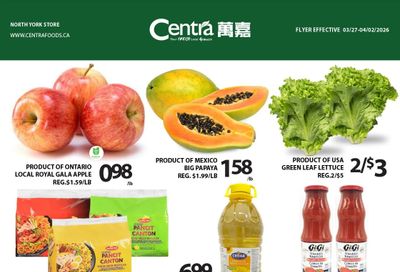 Centra Foods (North York) Flyer March 27 to April 2