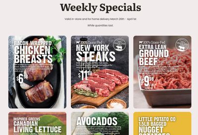 Meridian Farm Market Flyer March 26 to April 1