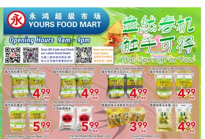 Yours Food Mart Flyer March 27 to April 2