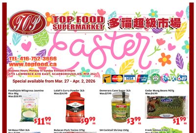 Top Food Supermarket Flyer March 27 to April 2