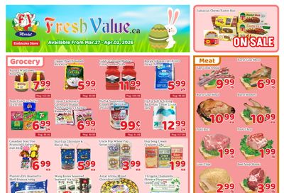 Fresh Value (Etobicoke) Flyer March 27 to April 2