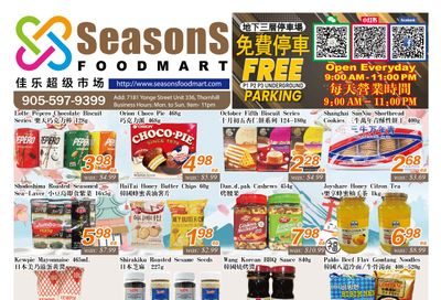 Seasons Food Mart (Thornhill) Flyer March 27 to April 2